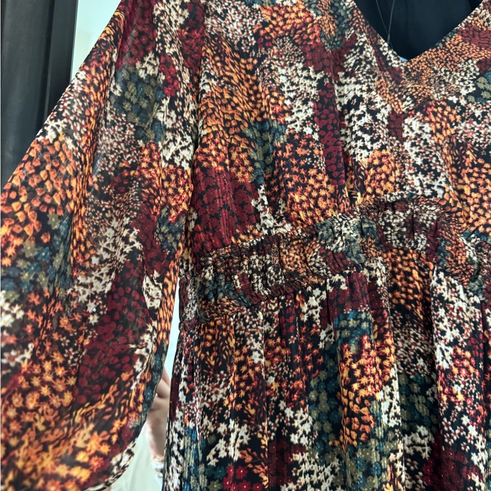 Frye Multicolor Long Sleeve Dress - Picture 4 of 6